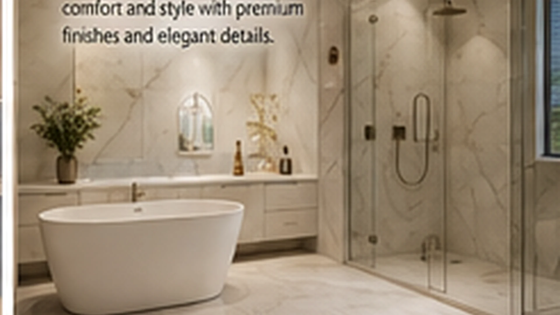 Luxury Skyline bathroom