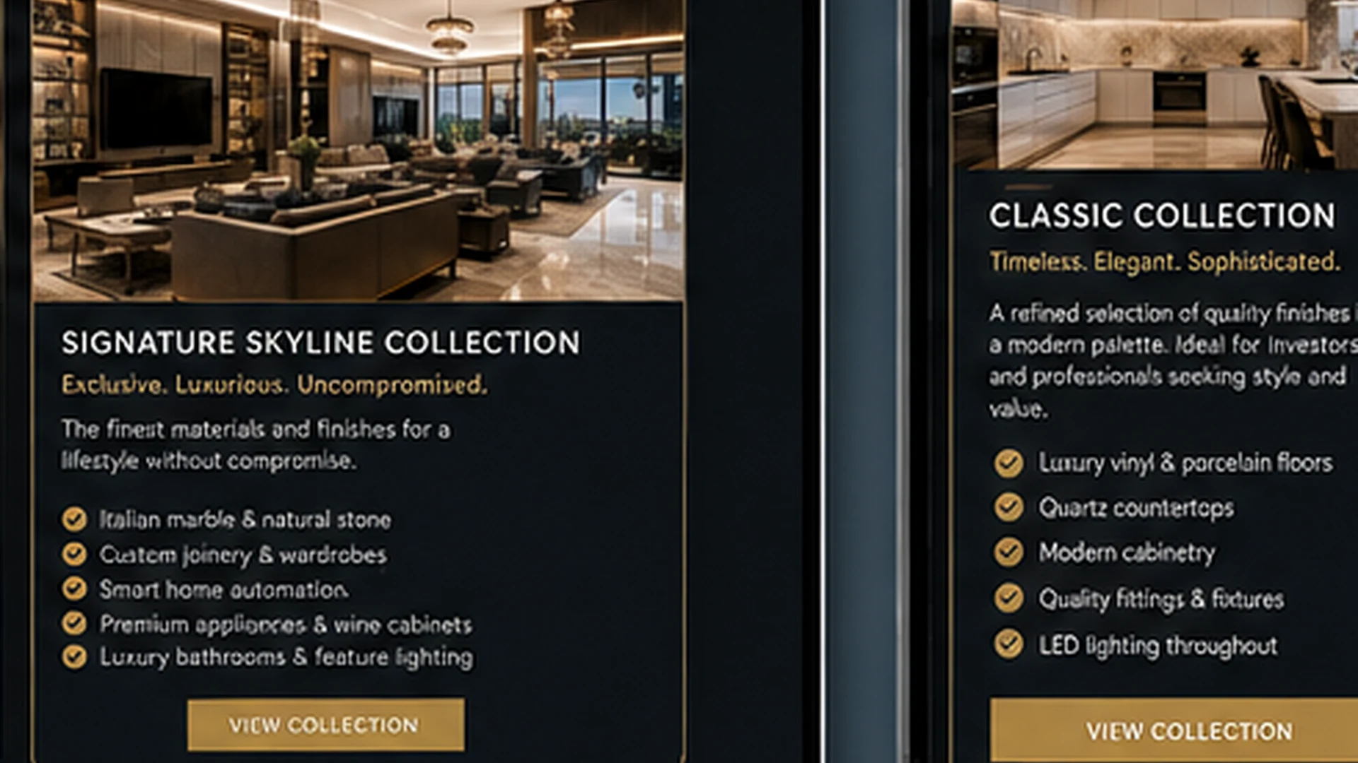 Executive Collection interior