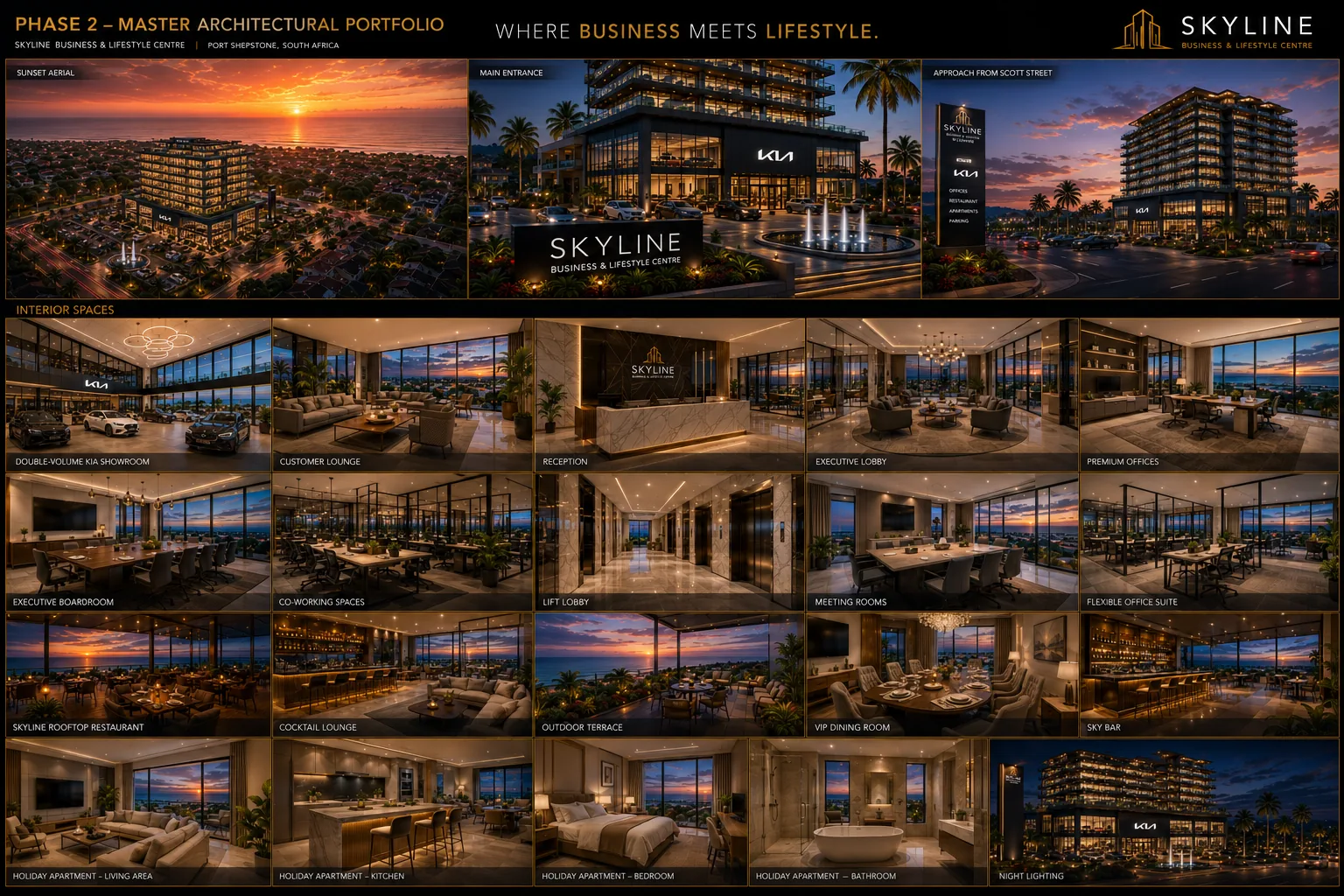 Skyline architectural and interior portfolio